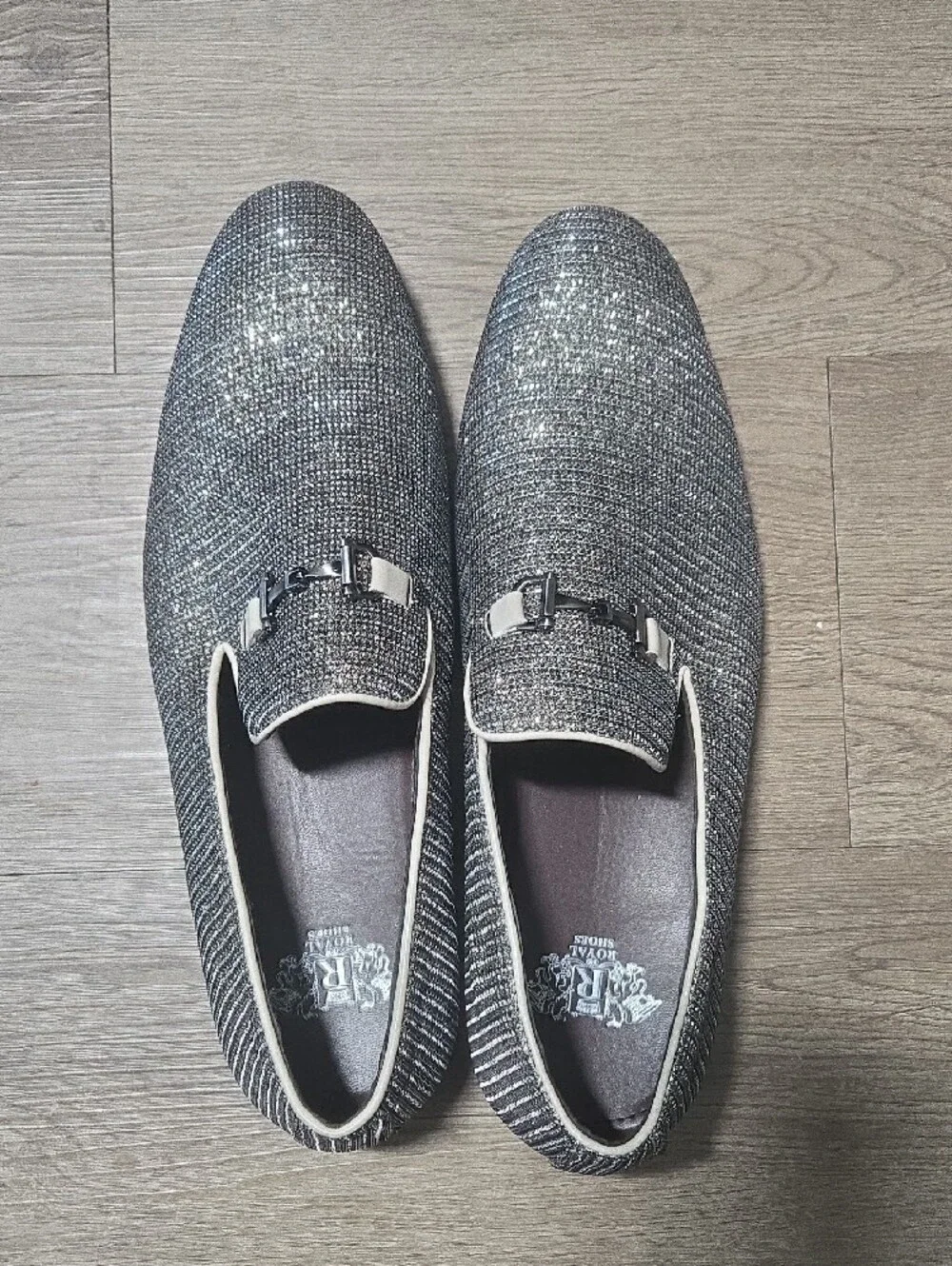 Royal Shoes beige silver
